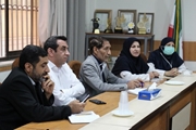 جلسه خرد جمعی  با مسئولین دانشگاه در ارتباط با پیگیری مطالبات و درخواست های نیروهای شرکتی شاغل در بیمارستان شهید دکتر فقیهی برگزار گردید.