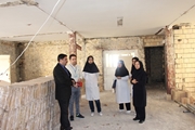 بازدید معاون اجرائی بیمارستان مستقل شهید دکتر فقیهی از پروژه های در حال بازسازی بخشهای ویژه