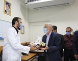 قدردانی شهردار از مدافعان سلامت به مناسبت روز پزشک