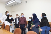 تقدیر رئیس هیات مدیره سازمان نظام پزشکی شیراز از مدافعان سلامت بیمارستان مستقل شهید دکتر فقیهی به مناسبت روز پزشک