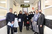 بازدید نماینده سازمان جهانی بهداشت از آزمایشگاه بیمارستان شهید دکتر فقیهی