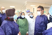 بازدید معاون پرستاری وزارت بهداشت،درمان و آموزش پزشکی از بیمارستان شهید دکتر فقیهی