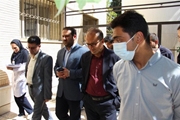 بازدید ابراهیم کرامت فر معاون سیاسی و امنیتی فرماندار شیراز مرکز آموزشی درمانی شهید دکتر فقیهی