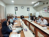 نشست کمیته اقتصاد درمان در مرکز آموزشی درمانی شهید دکتر فقیهی