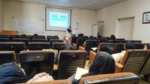 برگزاری کلاس آموزش رابطین کنترل عفونت در مرکز آموزشی درمانی شهید دکتر فقیهی