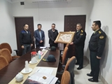 حضور رئیس پلیس پیشگیری جرم استان فارس در مرکز آموزشی درمانی شهیددکتر فقیهی
