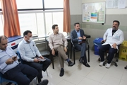بازدید هفتگی تیم مدیریت بیمارستان با هدف شناسایی دقیق چالش ها در محیط کار کارکنان و رفع کمبود ها با حضور در بخش نورولوژی و سی سی یو انجام شد.