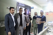 جشن آغاز امامت امام زمان (عج) در مرکز آموزشی درمانی شهید دکتر فقیهی