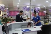 حضور و بازدید رئیس مرکز آموزشی درمانی شهید دکتر فقیهی در سیزده فروردین روز طبیعت
