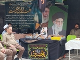 آئین چهلمین روز فراق قائد امت حضرت آیت الله خامنه ای (رحمته الله) در مرکز آموزشی درمانی شهید دکتر فقیهی