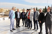 بازدید مسوولان حوزه منابع فیزیکی و نظارت بر طرح های عمرانی وزارت بهداشت از مرکز آموزشی درمانی شهید دکتر فقیهی