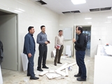 پایش پیشرفت فیزیکی پروژه بازسازی داروخانه بستری مرکز آموزشی درمانی شهید دکتر فقیهی