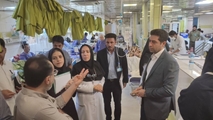 بازدید تیم مدیریت اجرایی از اورژانس بیمارستان با محوریت ایمنی و کیفیت خدمات