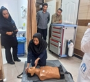 برگزاری مانورهای آموزشی اتاق خطا در بخش‌های درمانی مرکز آموزشسی درمانی شهید دکتر فقیهی به مناسبت هفته ایمنی بیمار