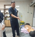 سلسله مانورهای آموزشی اتاق خطا در بخش‌های درمانی مرکز آموزشی درمانی شهید دکتر فقیهی به مناسبت هفته ایمنی بیمار